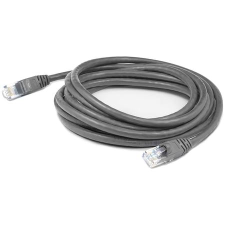 ADD-ON 2Ft Rj-45 (Male) To Rj-45 (Male) Gray Cat6 Utp Pvc Copper Patch Cable ADD-2FCAT6-GY